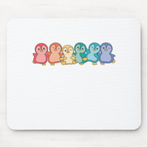 Rainbow Flag Gay Pride Lgbtq Penguin Niedlicher Pi Mousepad