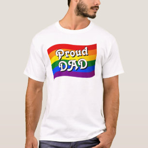 Rainbow Flag Proud VATER PFLAG Stolzer LGBTQ T-Shirt