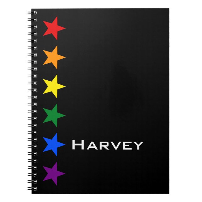 RAINBOW FLAG STARTEN + Ihre Ideen Notizblock (Vorderseite)