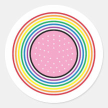 Rainbow Flag Sticker - USA-Flagge Inspiriert