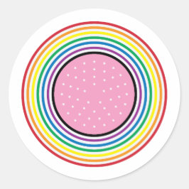 Rainbow Flag Sticker - USA-Flagge Inspiriert