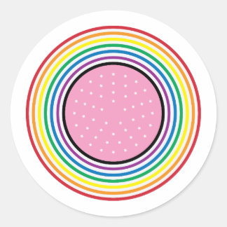 Rainbow Flag Sticker - USA-Flagge Inspiriert