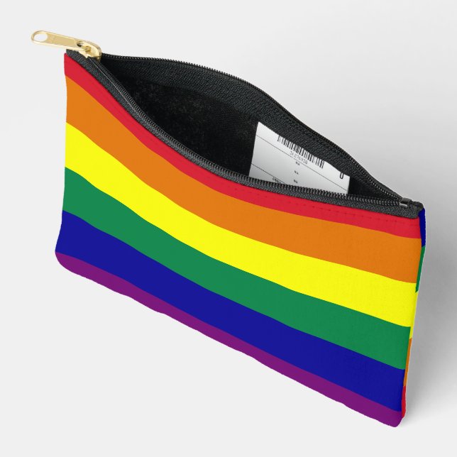 Rainbow Flag Zubehörtasche (Offen)