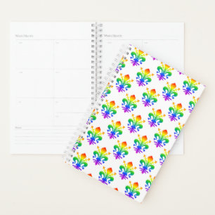 Rainbow Fleur-de-lis Planer
