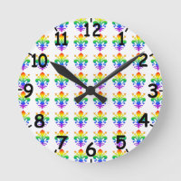 Rainbow Fleur-de-lis