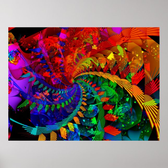 Rainbow Forest Poster (Vorne)