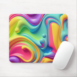 Rainbow-Formen aus Kunststoffen Mousepad