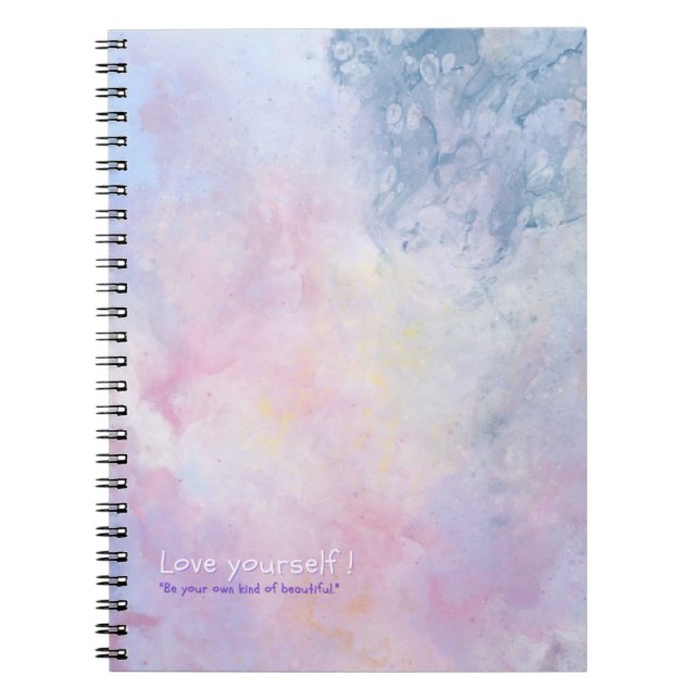 Rainbow-Foto-Notebook mit benutzerdefinierbarer Da Notizblock (Vorderseite)