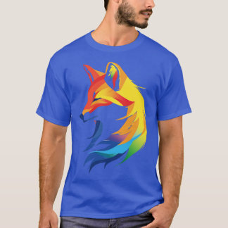Rainbow Fox T-Shirt