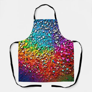 Rainbow Fragment Mosaik Schürze