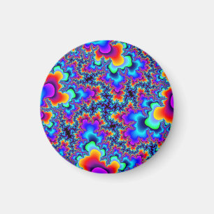 Rainbow-Fraktal Magnet