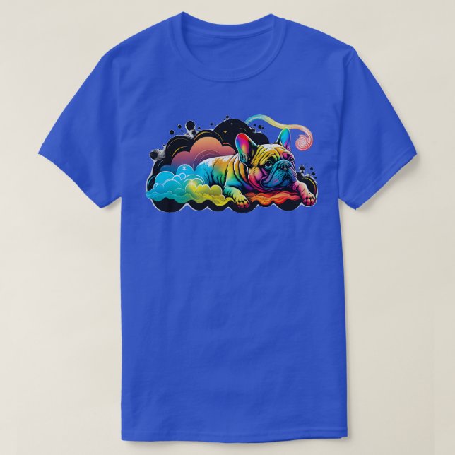 Rainbow Frenchy T-Shirt (Design vorne)