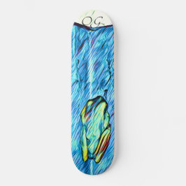Rainbow Frog Skateboard