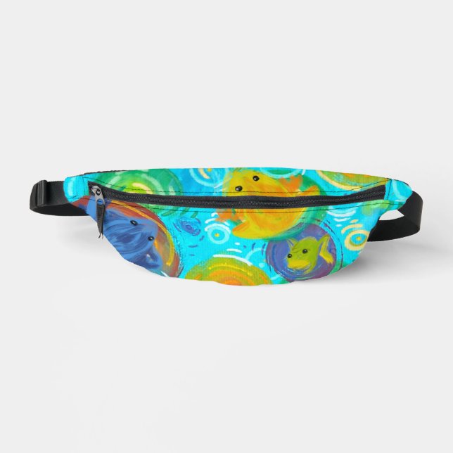 Rainbow Frogs Fanny Pack Bauchtasche (Vorderseite)