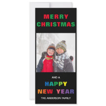 Rainbow Frohe Weihnachten - Vertikale Weihnachtska