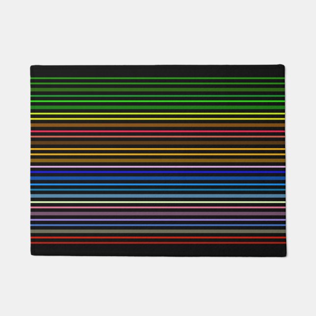 Rainbow Fußmatte (Vorderseite)