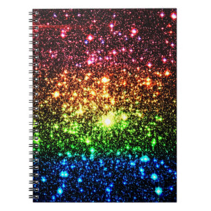 Rainbow Galaxy Notizblock