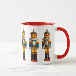 Rainbow Gay Pride Christmas Nutcracker Toy Tasse