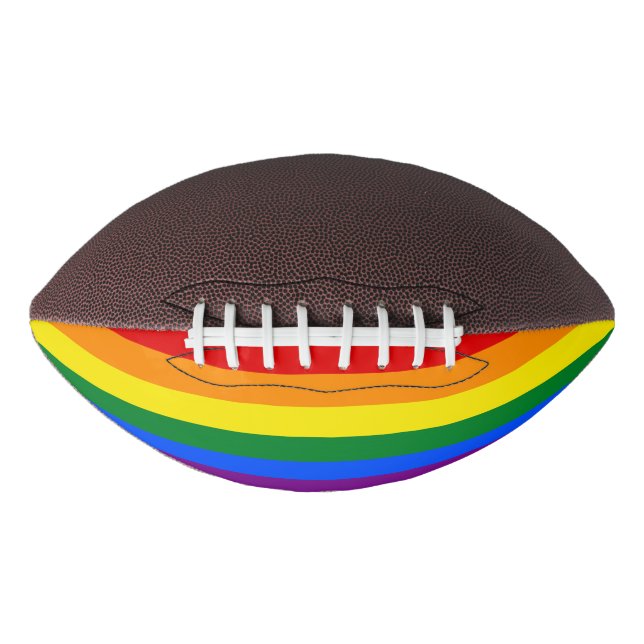 Rainbow-Gay Pride-Flag Football (Vorderseite)