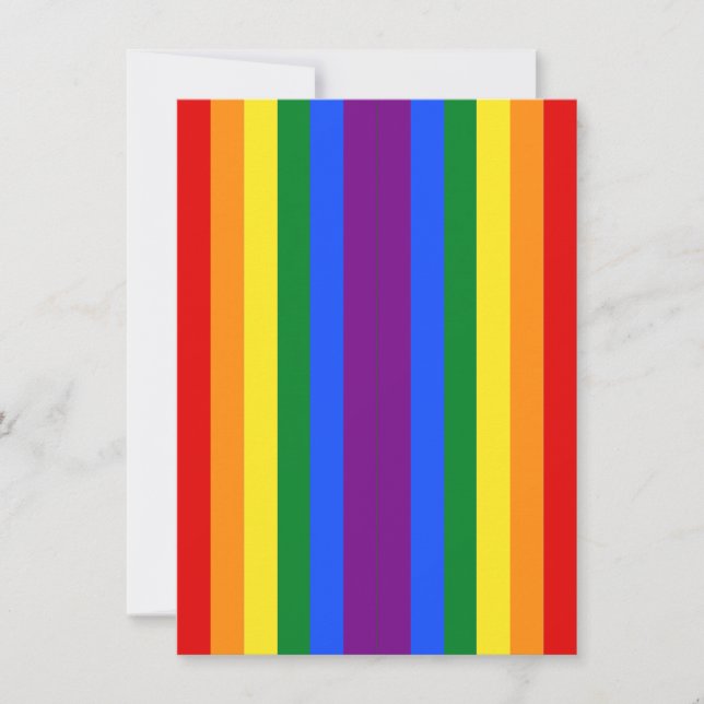 Rainbow Gay Pride Flag Pack mit 2 Lesezeichen (Vorderseite)