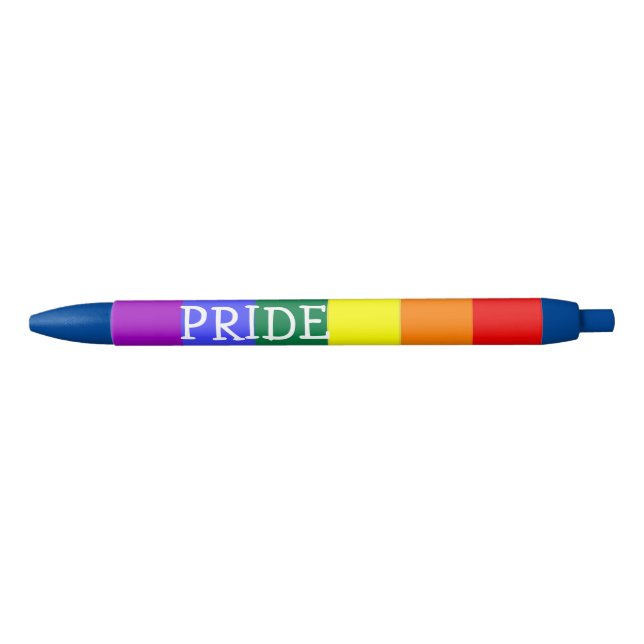 Rainbow Gay Pride Lgbt Personalisiert Kugelschreiber (Vorderseite)