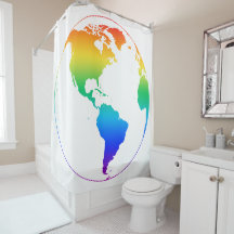 Rainbow-gefärbte Erde