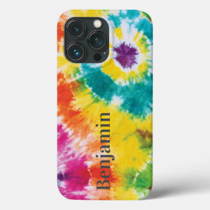 Rainbow Gefärbte Krawatte Individuelle Name Modern Case-Mate iPhone Hülle