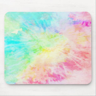 Rainbow-Gefärbte Krawatte Mousepad