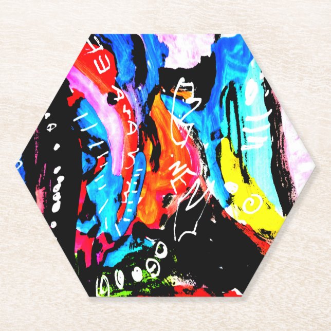 Rainbow gemischt untersetzer (Vorderseite)