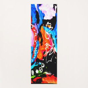 Rainbow gemischt yogamatte