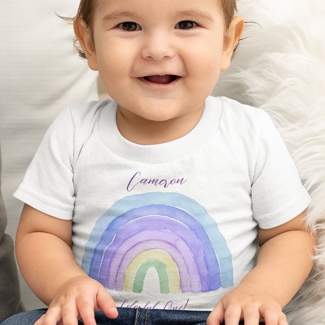 Rainbow Gender Neutral Baby T-shirt (Von Creator hochgeladen)