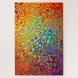 Rainbow-Geode-Puzzle Puzzle