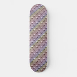 Rainbow-gepunktete Industriemetalplatte Skateboard