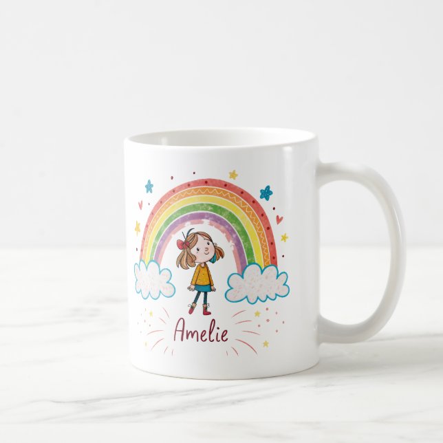Rainbow Girl Amelie 2 Kaffeetasse (Rechts)