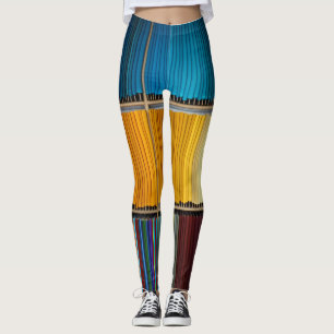Rainbow Girl Leggings für Frauen
