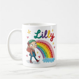 Rainbow Girl Lilly 2 Kaffeetasse