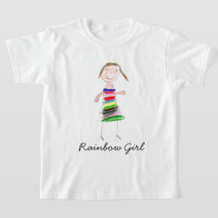 Rainbow Girl T - Shirt