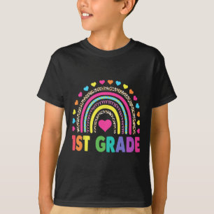 Rainbow Girls Boys Teacher Team 1. Klasse T-Shirt