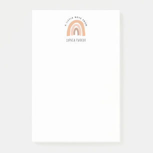 Rainbow Girls Stationery Notepad Post-it Klebezettel
