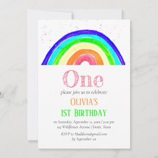 Rainbow Giro Einladung