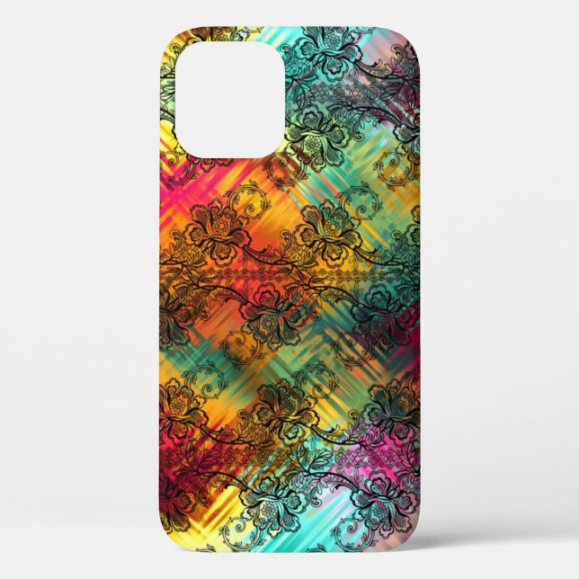 Rainbow Glass Case-Mate iPhone Case (Rückseite)