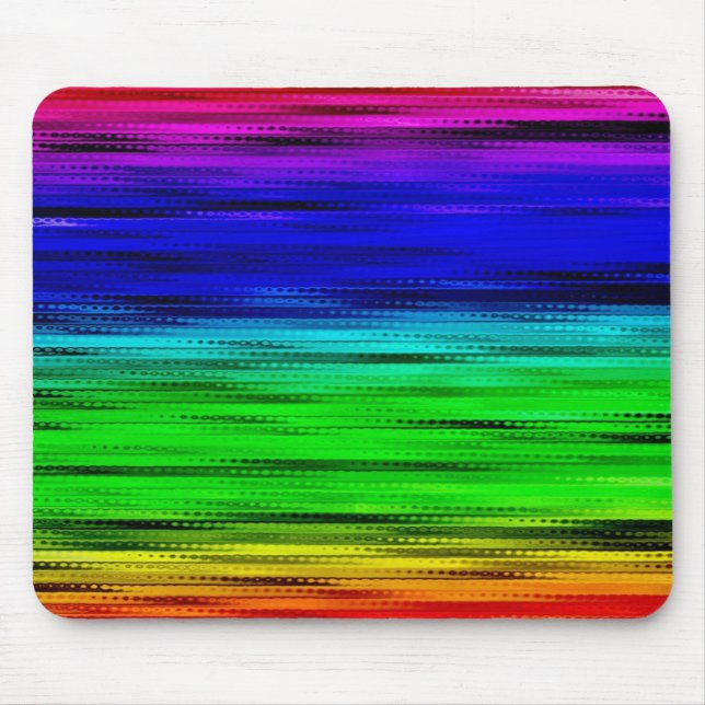Rainbow Glass Mousepad (Vorne)