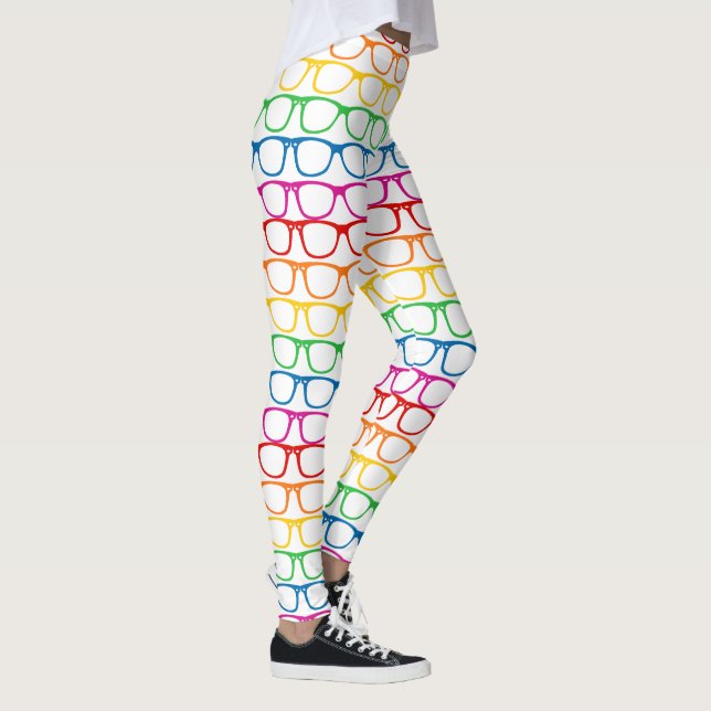 Rainbow Glasses Leggings (Rechts)