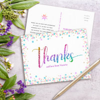 Rainbow Glitzer Dots Sweet 16 Geburtstag Vielen Da