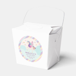 Rainbow Glitzer Unicorn Magischer Geburtstag Niedl Geschenkschachtel