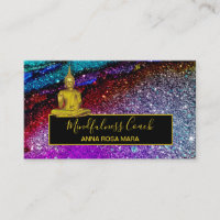 *~* Rainbow Glitzer. Universe Buddha Meditation