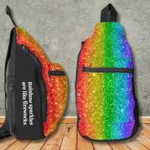 Rainbow-Glitzern sind wie Feuerwerke