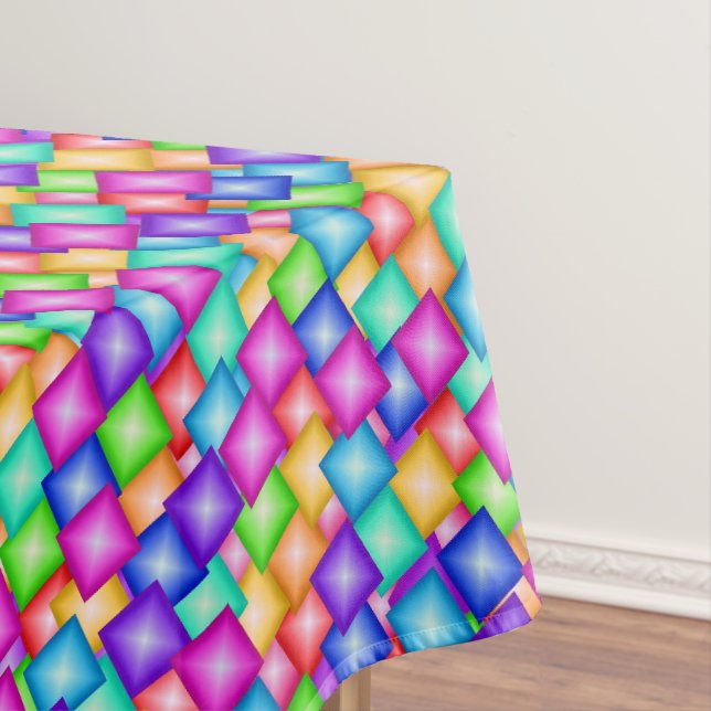 Rainbow Glitzern Tischdecke (Beispiel)