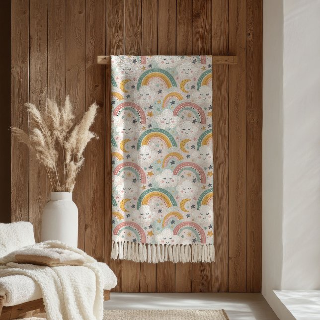 Rainbow Glow Blanket Sherpa Gift for Happy Kids Sherpadecke (Rainbow Glow Blanket Sherpa Gift for Happy Kids)