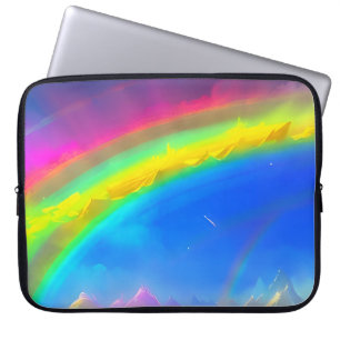 Rainbow Glow Sky Laptopschutzhülle